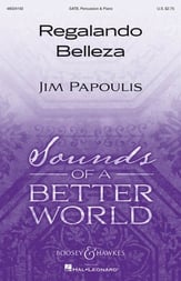 Regalando Belleza SATB choral sheet music cover